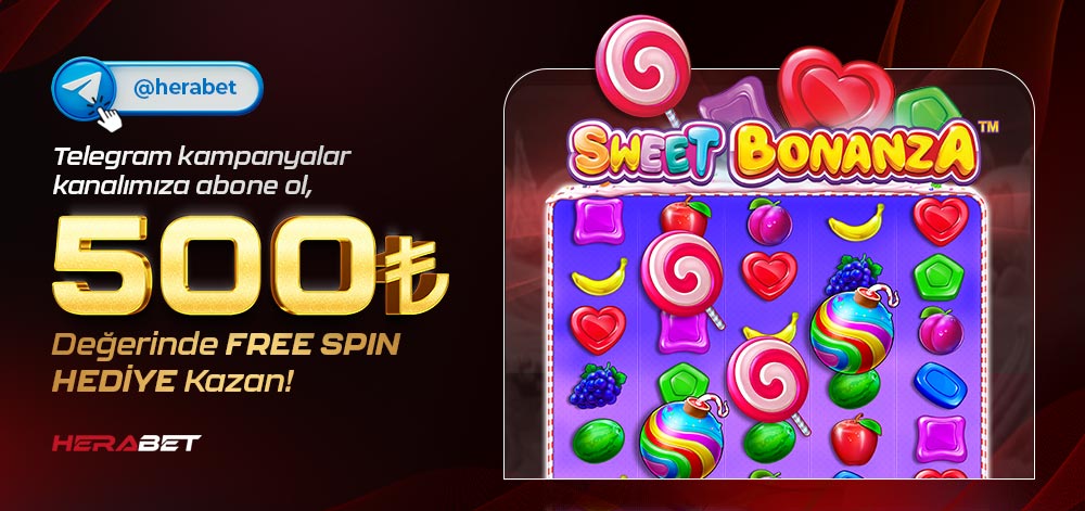 Herabet 500 TL free spin kampanyası